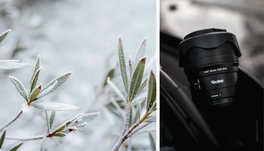 Objektív Rollei 35 mm AF f/1.8 (Nikon Z) čierny Detail urobený objektívom Rollei 35 mm AF so svetelnosťou f/1.8