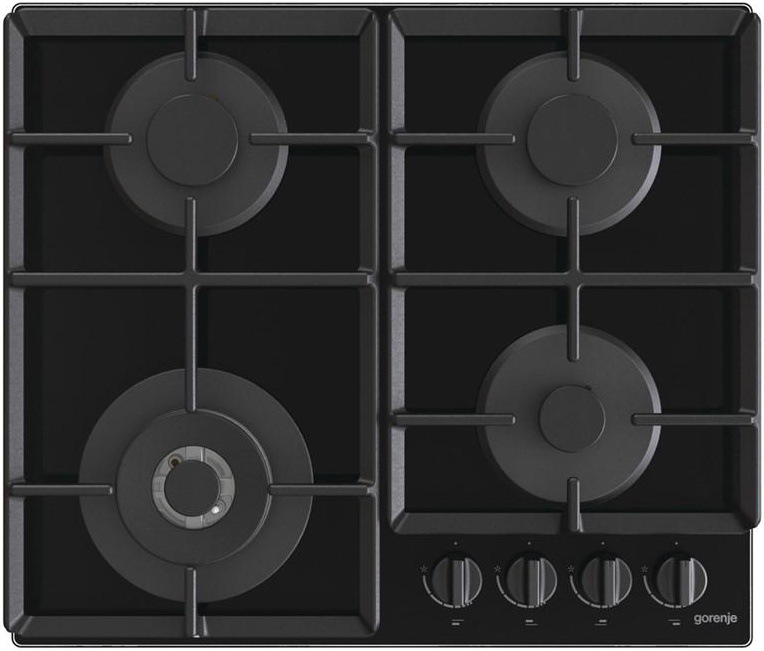 Plynová varná platňa Gorenje Essential GTW641EB WOK čierna