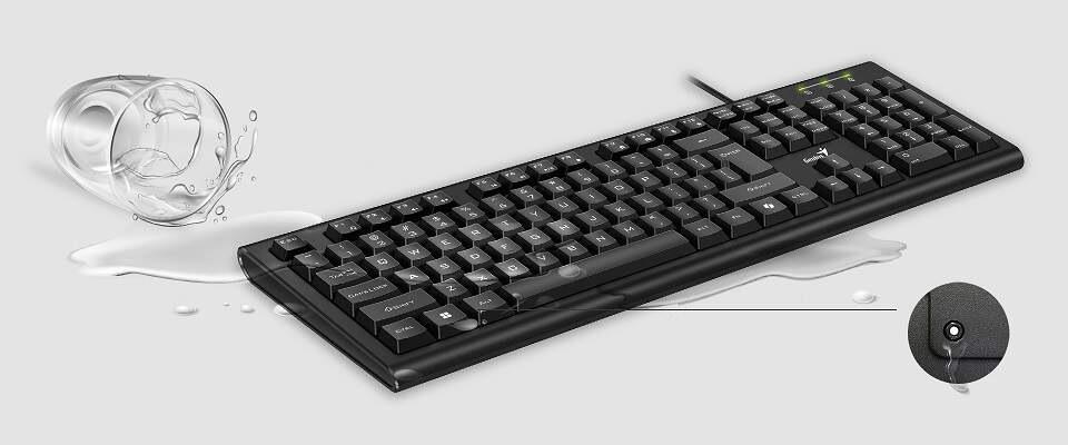 Klávesnica Genius KB-113 čierna