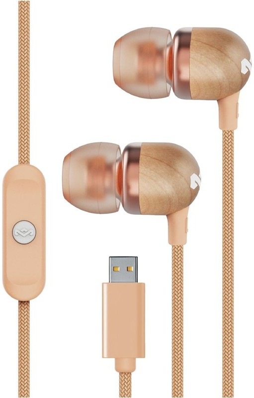 Slúchadlá do uší Marley Smile Jamaica USB-C s mikrofónom