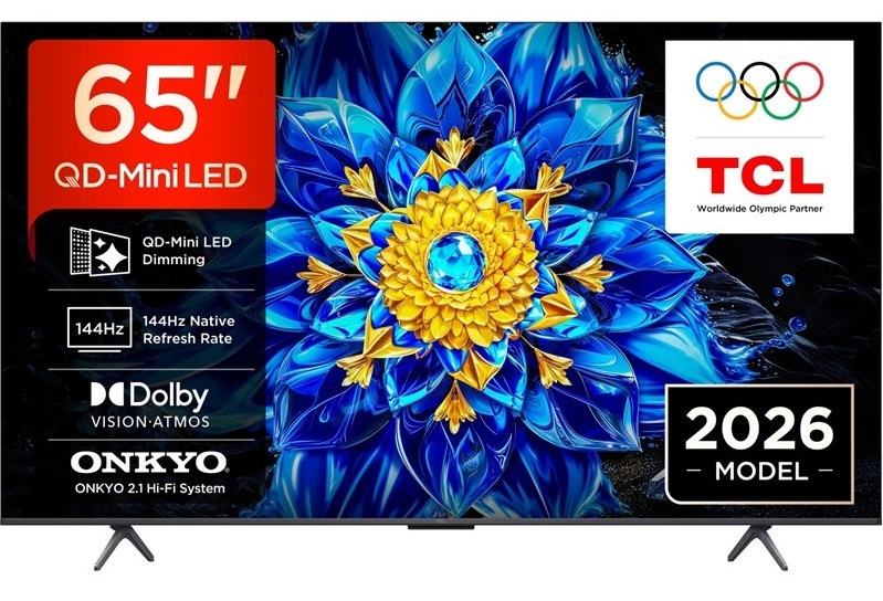Televízia TCL 65P8L s uhlopriečkou 164 cm.