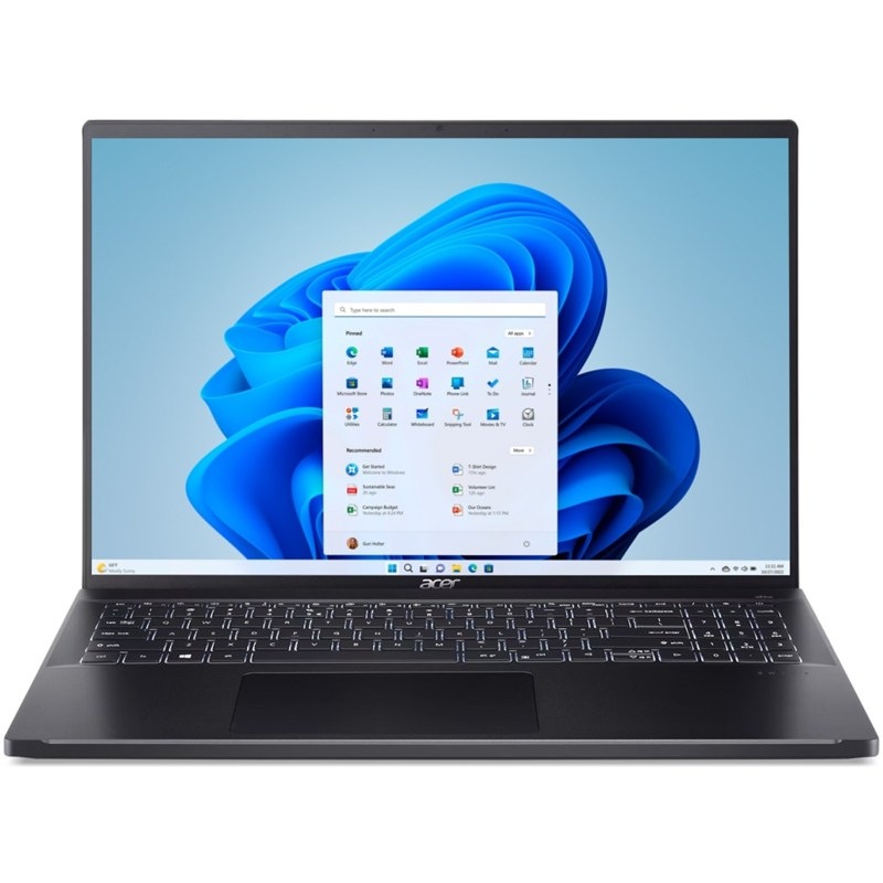 Notebook Acer Swift Go 16 (SFG16-71-588Y), čierny