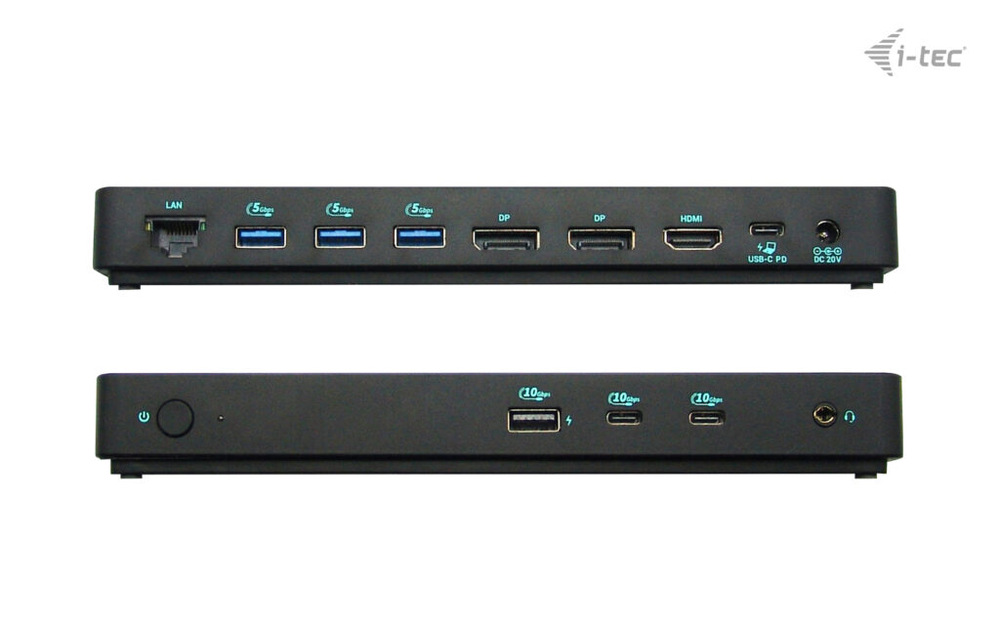 Dokovacia stanica i-tec USB-C Triple 4K Display Gen2 Pro, PD 100W Dokovacia stanica i-tec USB-C Triple 4K Display Gen2 Pro, PD 100W