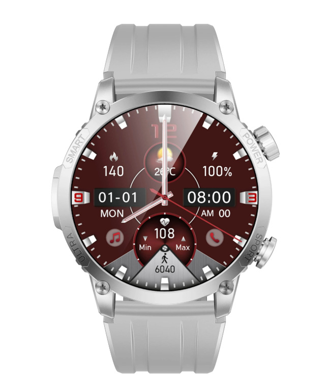 Inteligentné hodinky ARMODD Silentwatch 7 Pro GPS s kovovým řemínkem + silikonový řemínek čierne