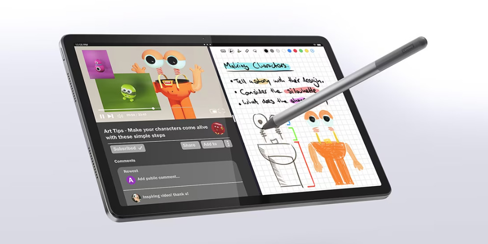 Tablet Lenovo Tab M11 8 GB / 128 GB + dotykové pero sivý Tablet Lenovo Tab M11 8 GB / 128 GB + dotykové pero sivý