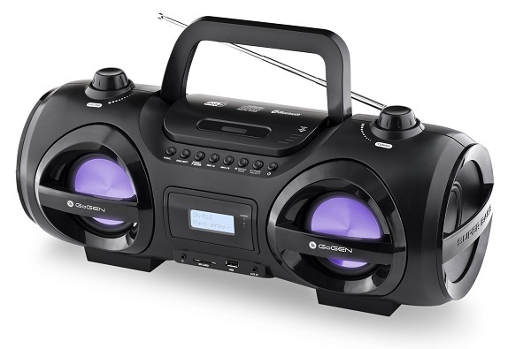 Rádioprijímač DAB+/CD GoGEN CDM 425 BTDAB čierny/strieborný Prehrávač GoGEN CDM 425 BTDAB, napájanie
