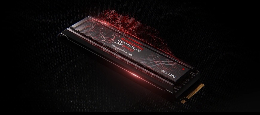 SSD SANDISK Optimus GX PRO 8100 8 TB Heatsink - PCIe 5.0 (NVMe) čierny SSD SANDISK Optimus GX PRO 8100 Heatsink s grafikou zvýšeného výkonu