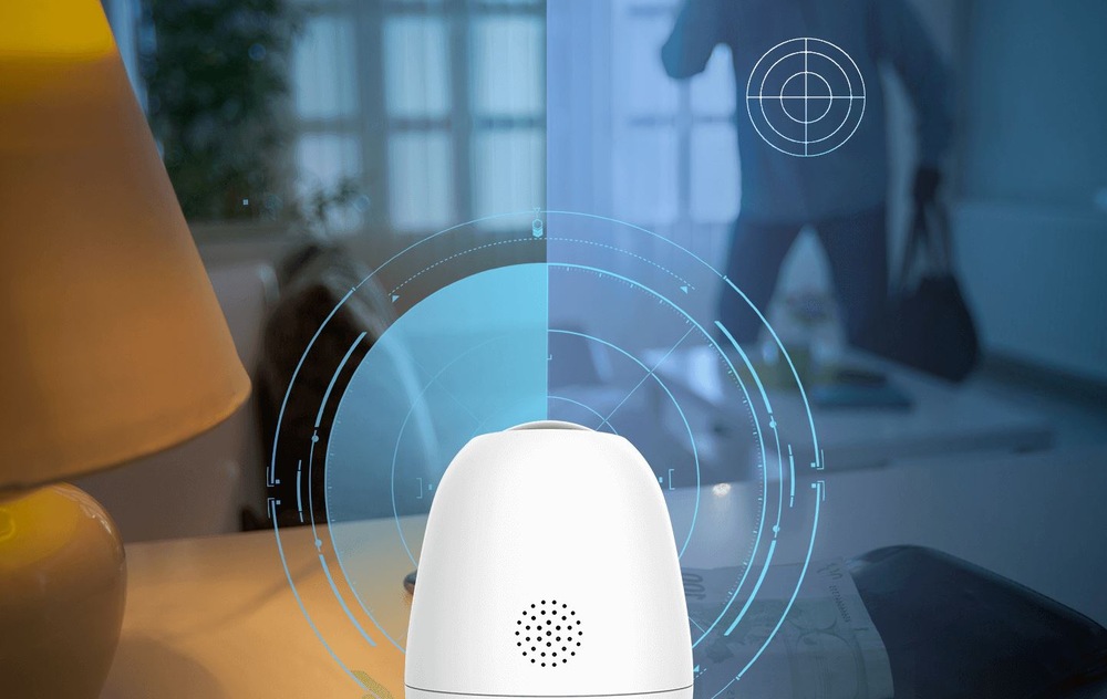 IP kamera Tenda RP3 Pro, rotačné, WiFi 6 biela
