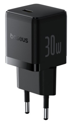 Nabíjačka do siete Baseus Palm 30W USB-C PD QC 3.0 čierna