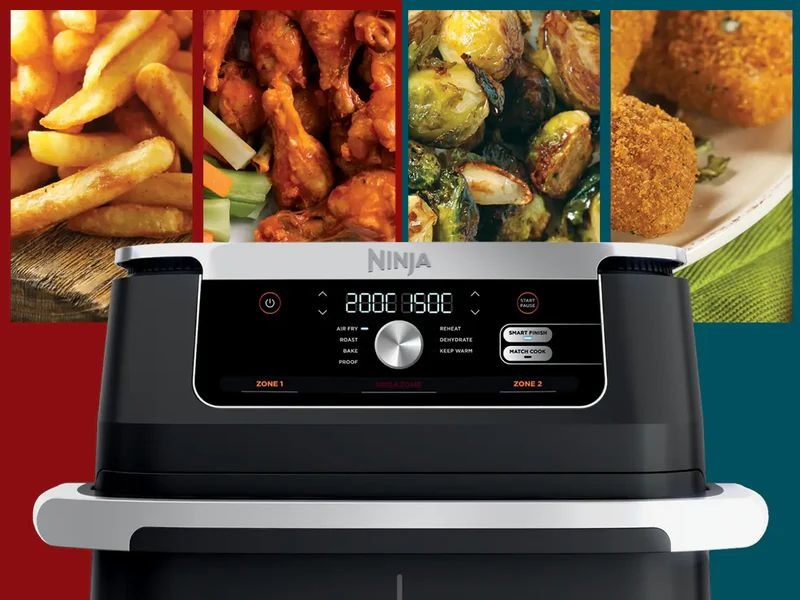 Fritéza teplovzdušná Ninja AF500EU Foodie MAX FlexDrawer 10,4 l čierna