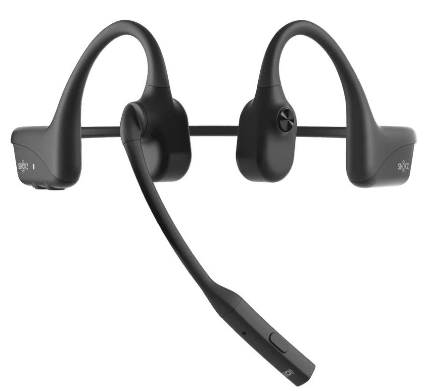 Slúchadlá Shokz OpenComm2 UC (2025), USB-C, Bluetooth čierna