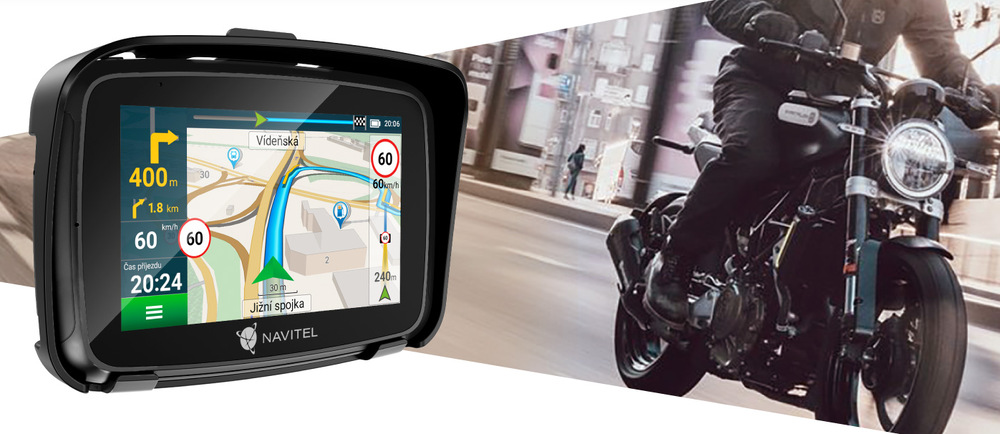 Navigačný systém GPS NAVITEL G590 MOTO čierna