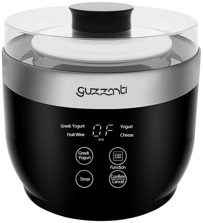 Jogurtovač Guzzanti GZ 708 čierny