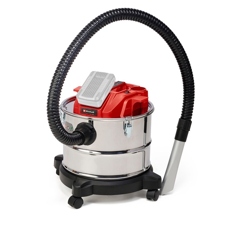 Vysávač na popol Einhell Power X-Change TE-AV 18/15 Li C-Solo (bez batérie) 2351700 nerez