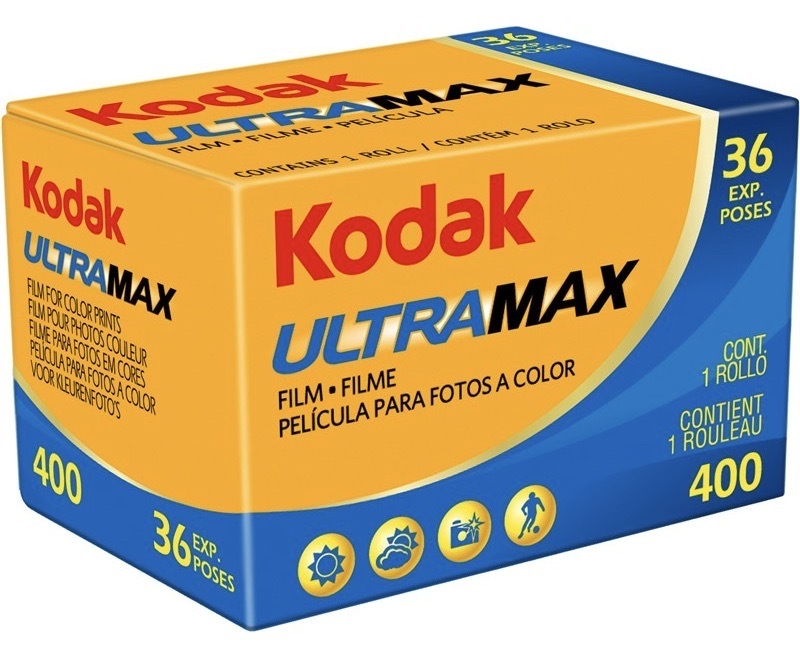 Profesionálny negatívny film Kodak ponúka 36 snímok, vysoká ostrosť