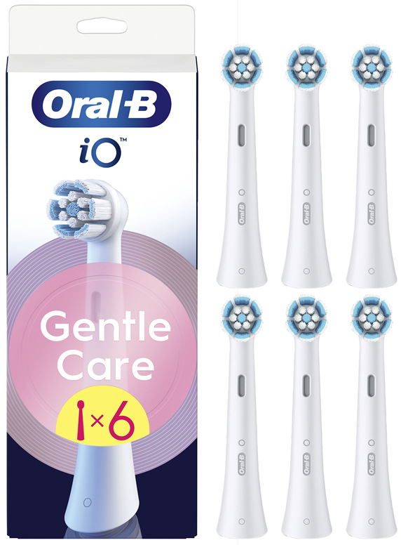 Náhradná hlavica Oral-B iO Gentle Care White 6 ks