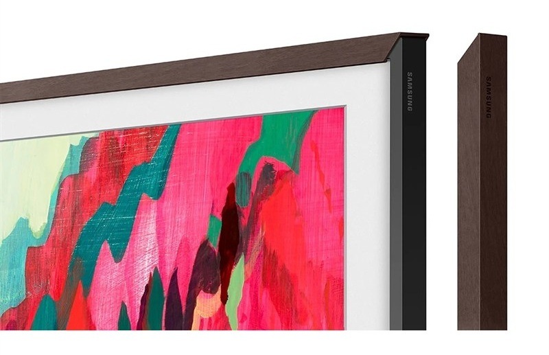 Výmenný rámček Samsung pre Frame TV s uhlopriečkou 65" (2025), rovný design - hnedý