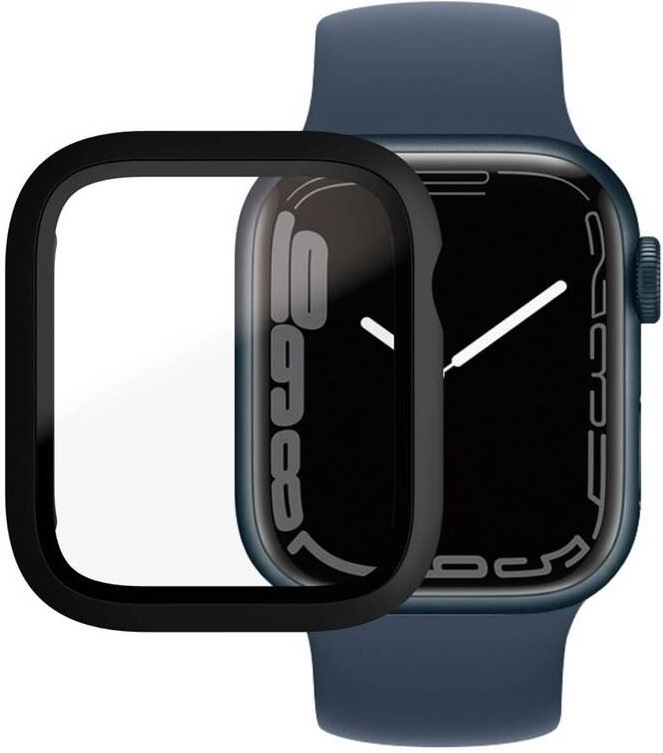 PanzerGlass Full Protection na Apple Watch 7 a 8, 45 mm, čierna
