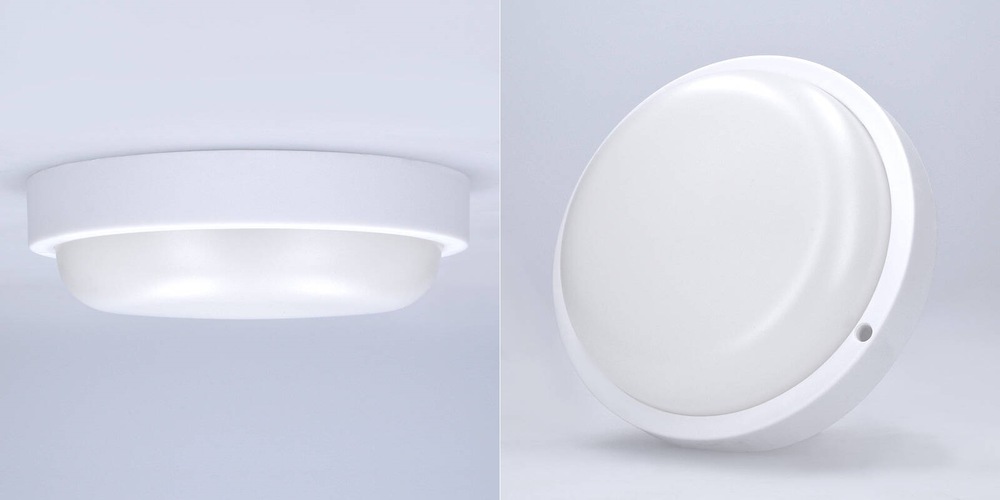 LED stropné svietidlo Solight okrúhle, 13W, 910lm, 4000K, IP54, 17cm biele Svítidlo Solight