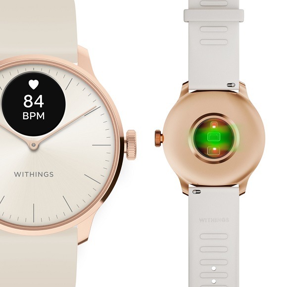 Inteligentné hodinky Withings Scanwatch Light 37 mm béžové Inteligentné hodinky Withings Scanwatch Light 37 mm béžové