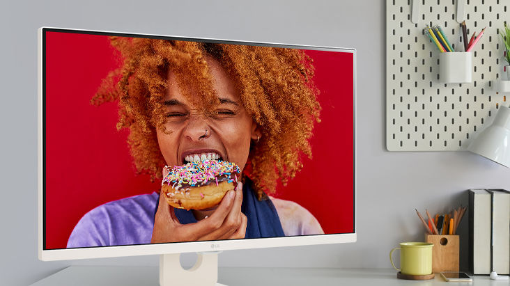 Monitor LG 27U511SA-W biely