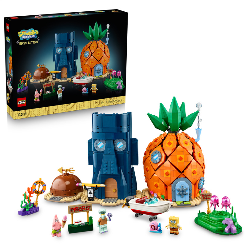 Stavebnica LEGO® Icons 11386 Spongebob v nohaviciach: Zátišie Bikin