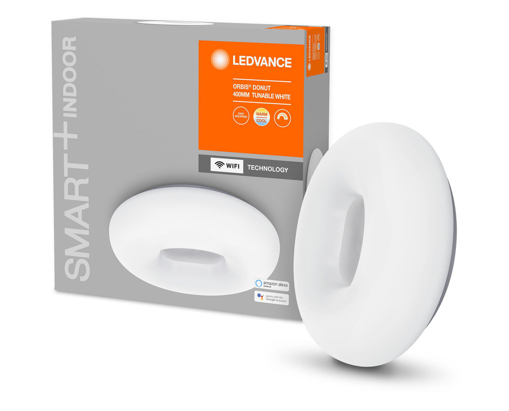 LEDVANCE SMART+ Tunable White Donut 400, bílá