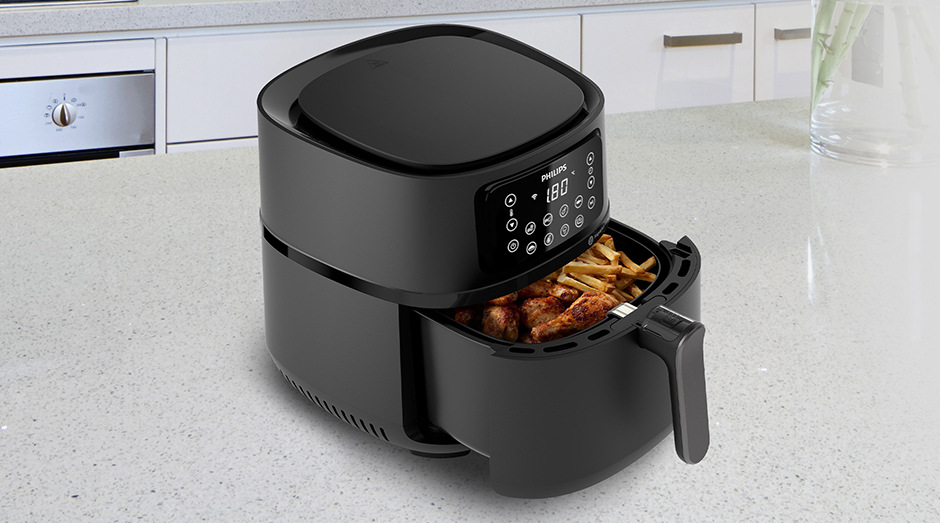 Fritéza teplovzdušná Philips Airfryer 5000 Series 7,2 l, Connected HD9285/90 čierna Philips Series 5000 Airfryer XXL Connected 16 v 1 HD9285/90