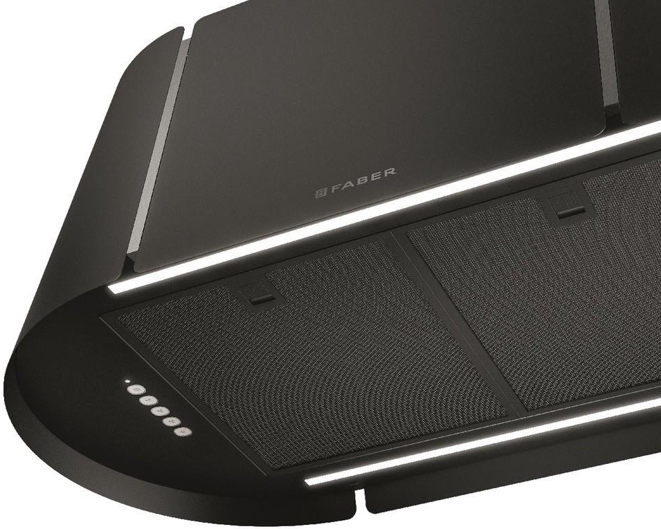 Odsávač pár Faber BEAT XL BK MATT F80 čierny