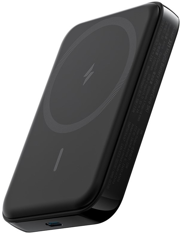Powerbanka Anker 321 MagGo Battery PowerCore 5000mAh - čierna