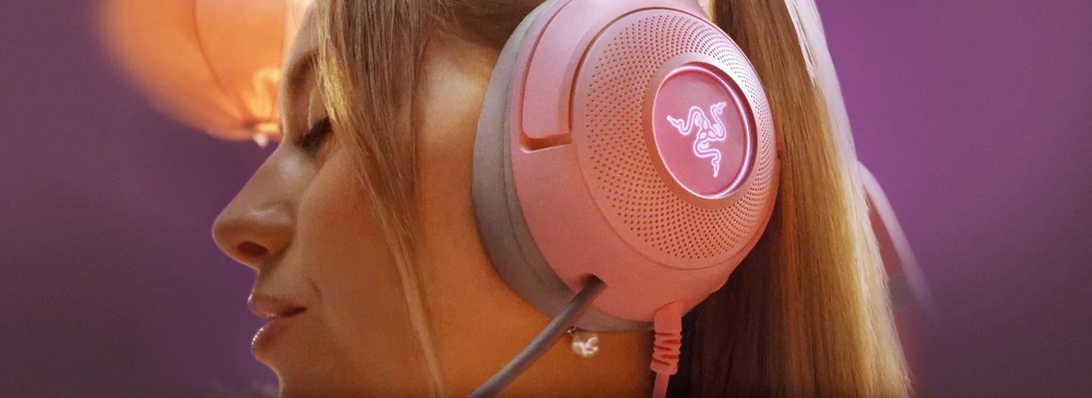 Headset Razer Kraken Kitty V2 Pokémon Gengar Ed. fialový Razer Kraken Kitty V2
