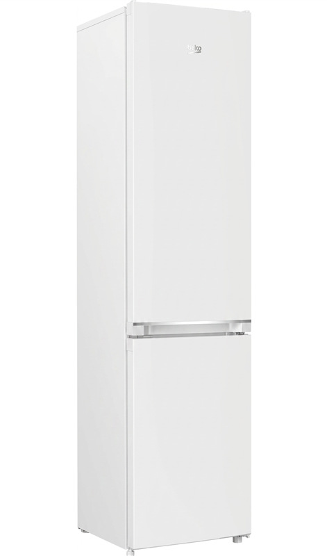 Chladnička Beko B3RCNO255W, NoFrost, šedá farba.