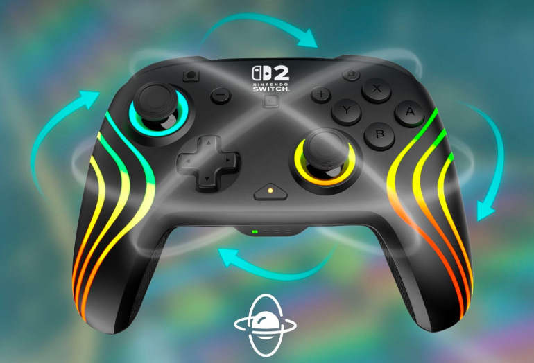 Gamepad Turtle Beach Afterglow Wave Wireless RGB, NS2 čierny Gamepad Turtle Beach Afterglow Wave s integrovaným pohybovým ovládaním