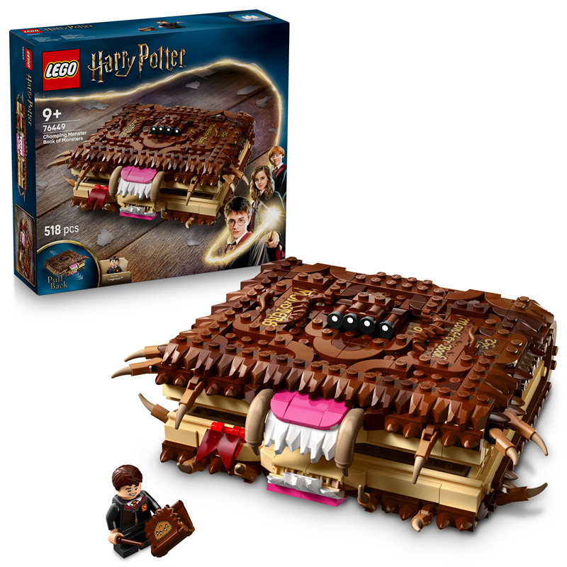 Stavebnica LEGO® Harry Potter™ 76449 Hryzajúci kniha Obludné obludárium