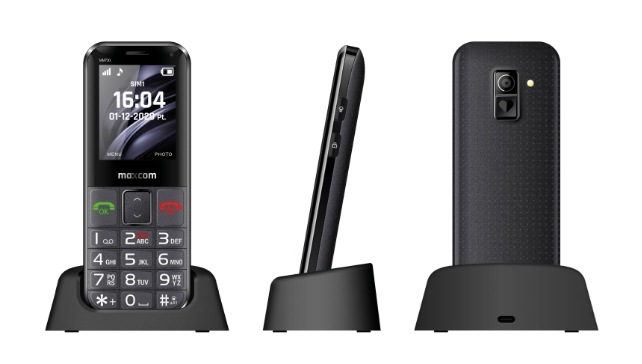 Mobilný telefón MaxCom Comfort MM730 čierny MaxCom Comfort MM730