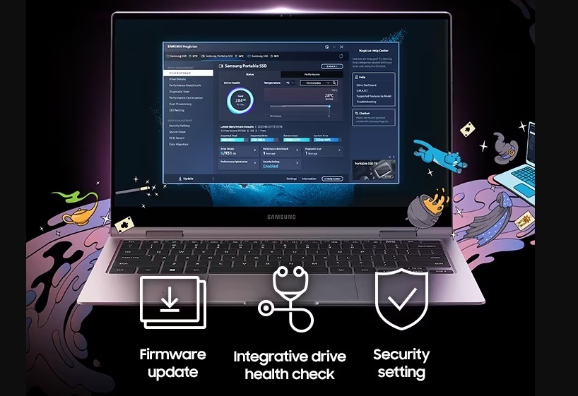 SSD externý Samsung T9 4TB čierny SSD externý Samsung T9 4TB čierny