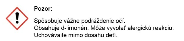 Čistiaci prostriedok Bosch 00312474 (4 ks) Varovanie
