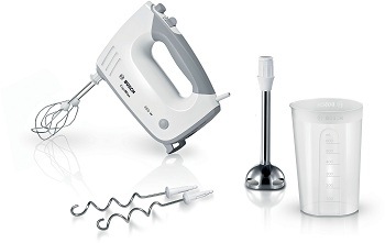Ručný šľahač Bosch Ergomix MFQ36470 sivý/biely Ručný šľahač Bosch Ergomix MFQ36470 sivý/biely