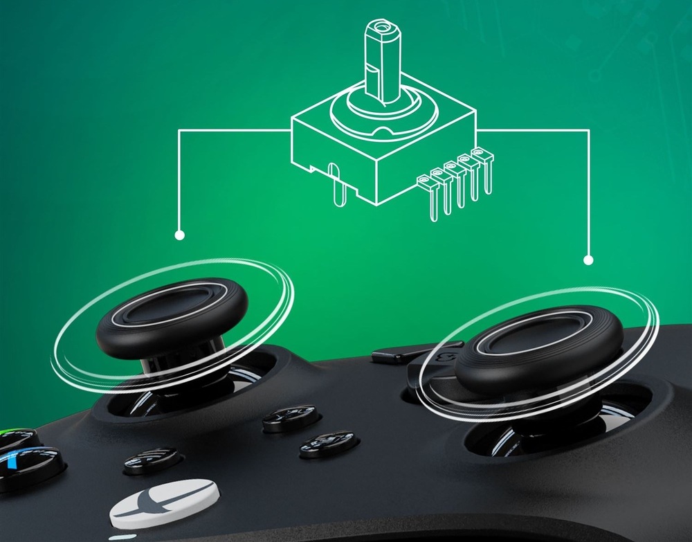 Gamepad Turtle Beach Rematch Core Wired, XBOX Series X/S, XBOX One, PC čierny Analógové páčky, ktoré presne reagujú na každý váš pokyn.