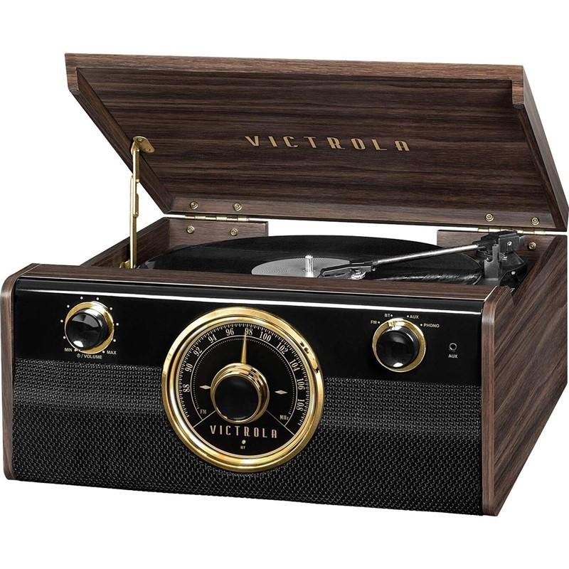 Gramofón Victrola VTA-240B drevený