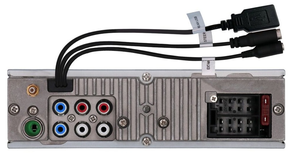 Autorádio Blaupunkt Frankfurt RCM 82 DAB čierne Autorádio Blaupunkt Frankfurt RCM 82 DAB zo zadnej strany