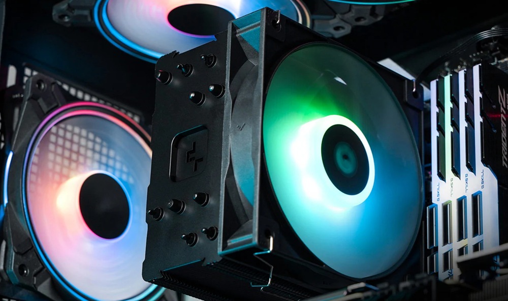 Chladič DeepCool AG500 BK ARGB V2 je možné inštalovať v piatich jednoduchých krokoch
