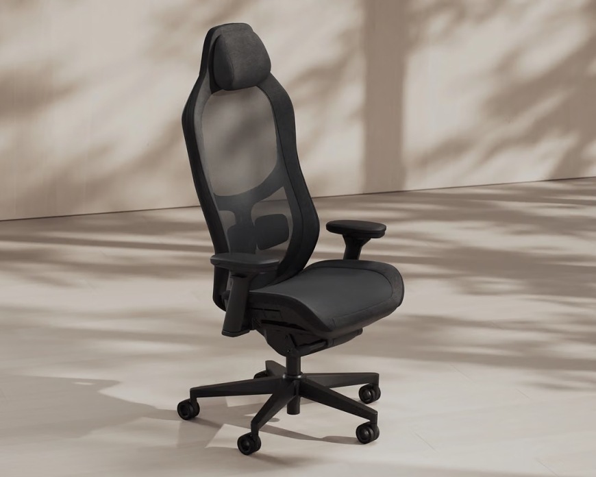 Herná stolička FRACTAL DESIGN Refine 2 Mesh Dark čierna Herná stolička FRACTAL DESIGN Refine 2 Mesh Dark so sieťovaným operadlom a ergonomickým tvarom