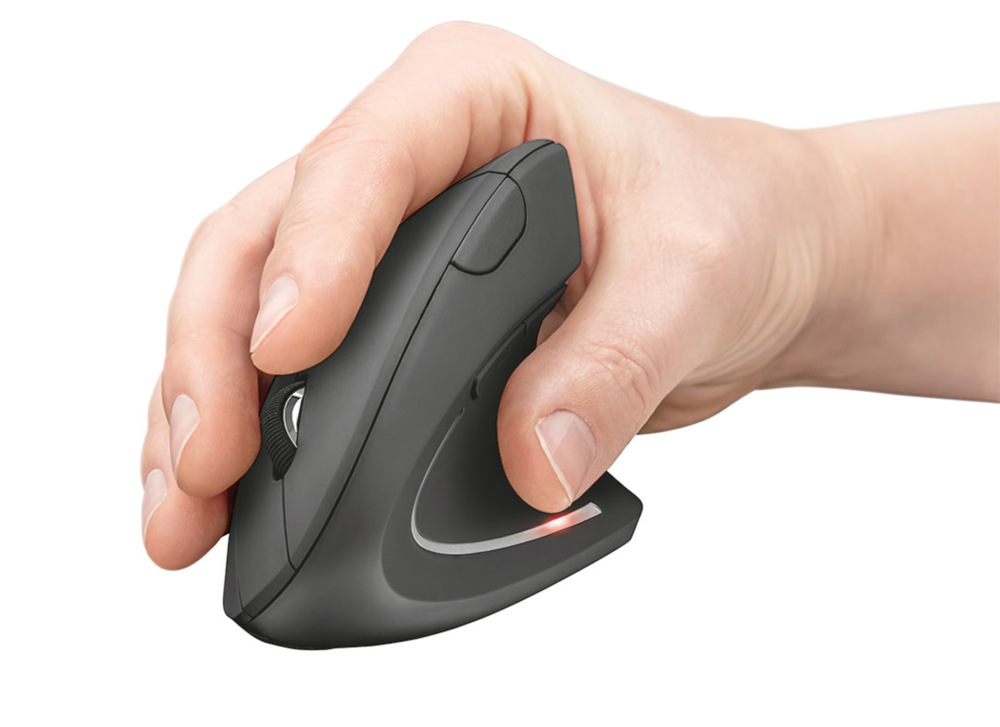 Myš Trust Verto Ergonomic Wireless čierna