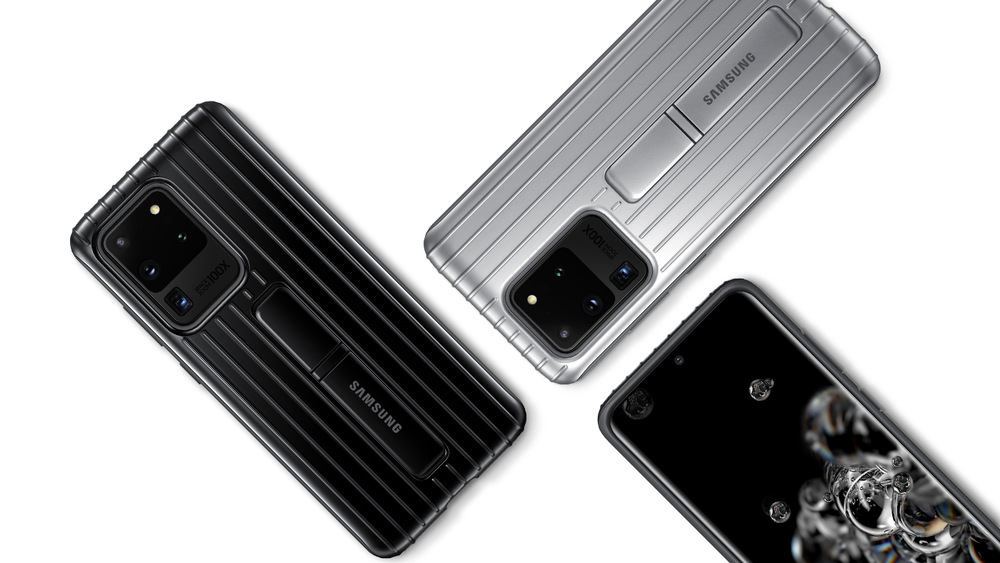 Kryt na mobil Samsung Standing Cover na Galaxy S20 Ultra čierny Kryt na mobil Samsung Standing Cover na Galaxy S20 Ultra čierny