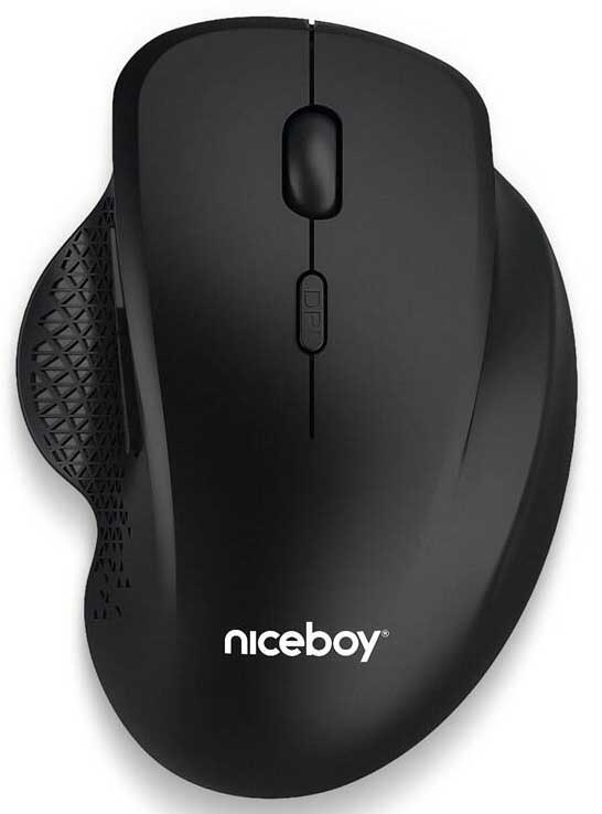 Myš Niceboy OFFICE M20 Silent+ čierna
