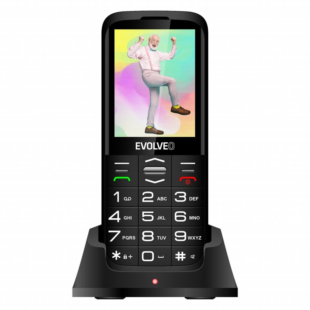 Mobilný telefón Evolveo EasyPhone XO čierny