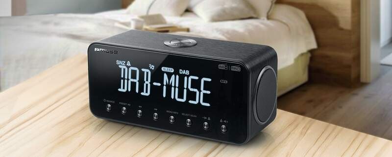 Rádiobudík MUSE M-196DAB čierny Rádiobudík MUSE M-196DAB čierny
