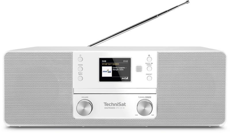 Internetový rádioprijímač s DAB+ Technisat DIGITRADIO 370 CD IR biely Internetový rádioprijímač s DAB+ Technisat DIGITRADIO 370 CD IR biely