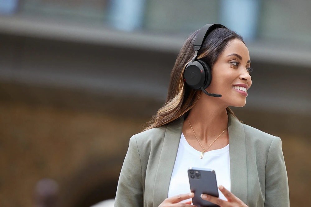 Headset Jabra Evolve2 75, USB-A, MS Stereo čierny
